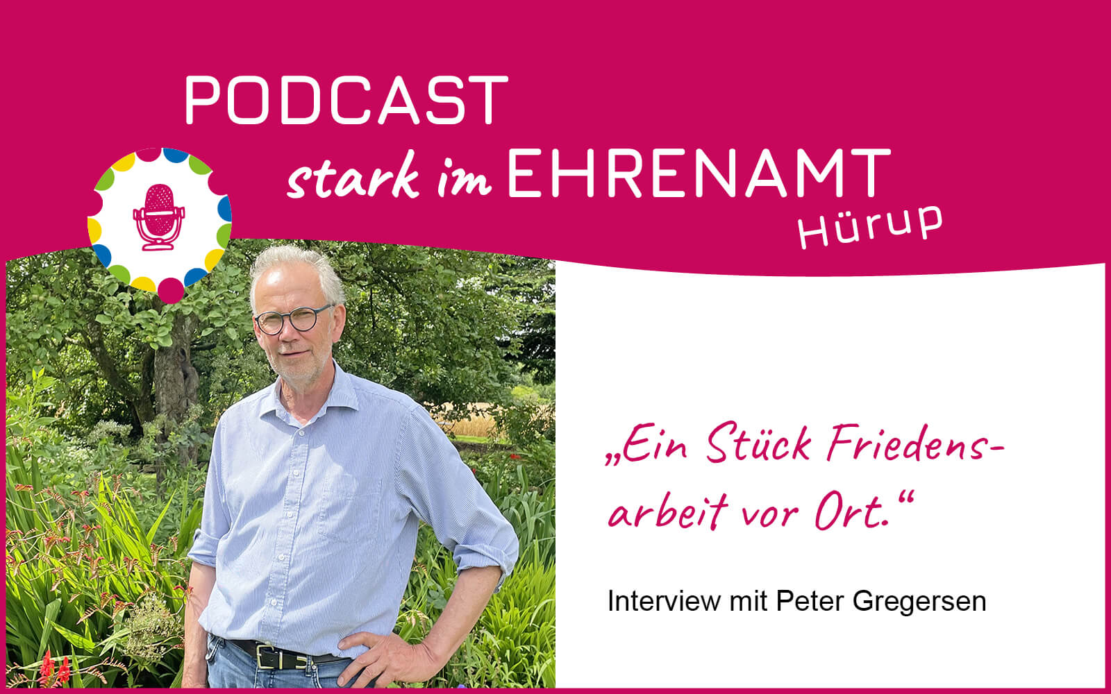 Peter Gregersen im Interview zu Gast bei der Vereinsmeierei.