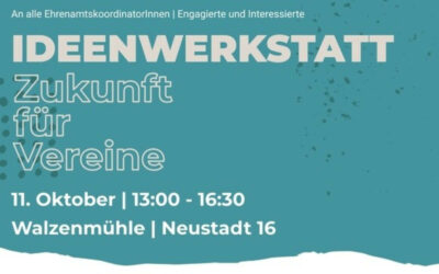 engagierte Stadt Flensburg: Ideenwerkstatt „Zukunft für Vereine“