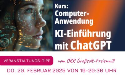 KI-Einführung mit ChatGPT – Computer-Kurs vom OKR Großsolt-Freienwill