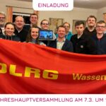 Zu belegten Brötchen und Foto-Show lädt die DLRG Holmarksee e.V. zur Jahreshauptversammlung am 7. März 2025 ein.