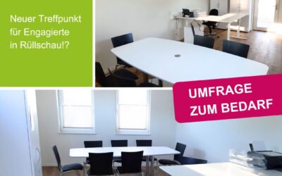 Raum zu mieten – Neuer Treffpunkt für Engagierte!?