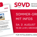 Grillen mit dem SoVD Freienwill-Hürup