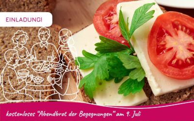 Platz am Tisch – Einladung zum Abendbrot der Begegnung