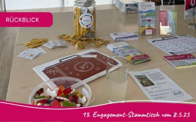 Rückblick auf den 13. Engagement-Stammtisch
