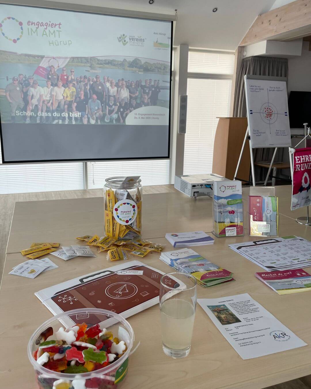 So war es beim 13. Engagement-Stammtisch von der Vereinsmeierei am 8. Mai 2025 in Husby.