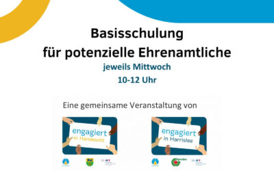Angebot aus Handewitt: Basisschulung für potentielle Ehrenamtliche