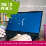 Nachhaltige Computerhilfe mit Linux-Helden – Nachhaltig & kostenlos: Die ehrenamtlichen Linux-Helden helfen, alte Computer & Laptops wieder nutzbar zu machen – auch im Amt Hürup.