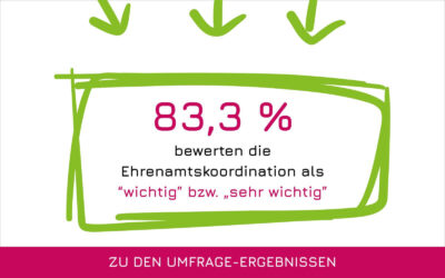 Ergebnisse aus der Umfrage “Zukunft der Ehrenamtskoordination im Amt Hürup”