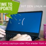 Nachhaltige Computerhilfe mit Linux-Helden – Nachhaltig & kostenlos: Die ehrenamtlichen Linux-Helden helfen, alte Computer & Laptops wieder nutzbar zu machen – auch im Amt Hürup.