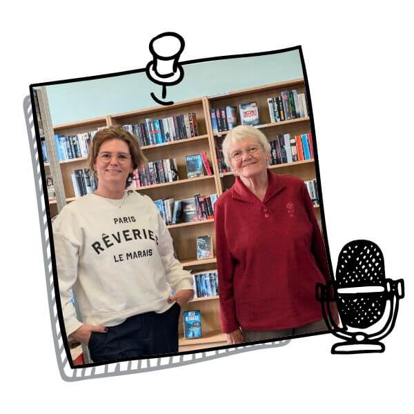 podcast_buecherei_husby_portraet Maja & Heike von der Bücherei Husby e.V. sind zu Gast im Podcast "STARK im Ehrenamt" im Amt Hürup.