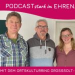 Wie Ehrenamt Dörfer lebendig macht: 3 Engagierte vom Ortskulturring Großsolt-Freienwill im Podcast über Gemeinschaft, Ideen & Mitgestaltung.