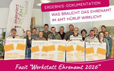 Werkstatt Ehrenamt 2026 – Ergebnisse
