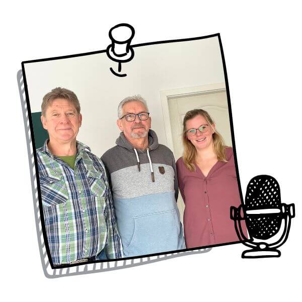 Wie Ehrenamt Dörfer lebendig macht: 3 Engagierte vom Ortskulturring Großsolt-Freienwill im Podcast über Gemeinschaft, Ideen & Mitgestaltung.